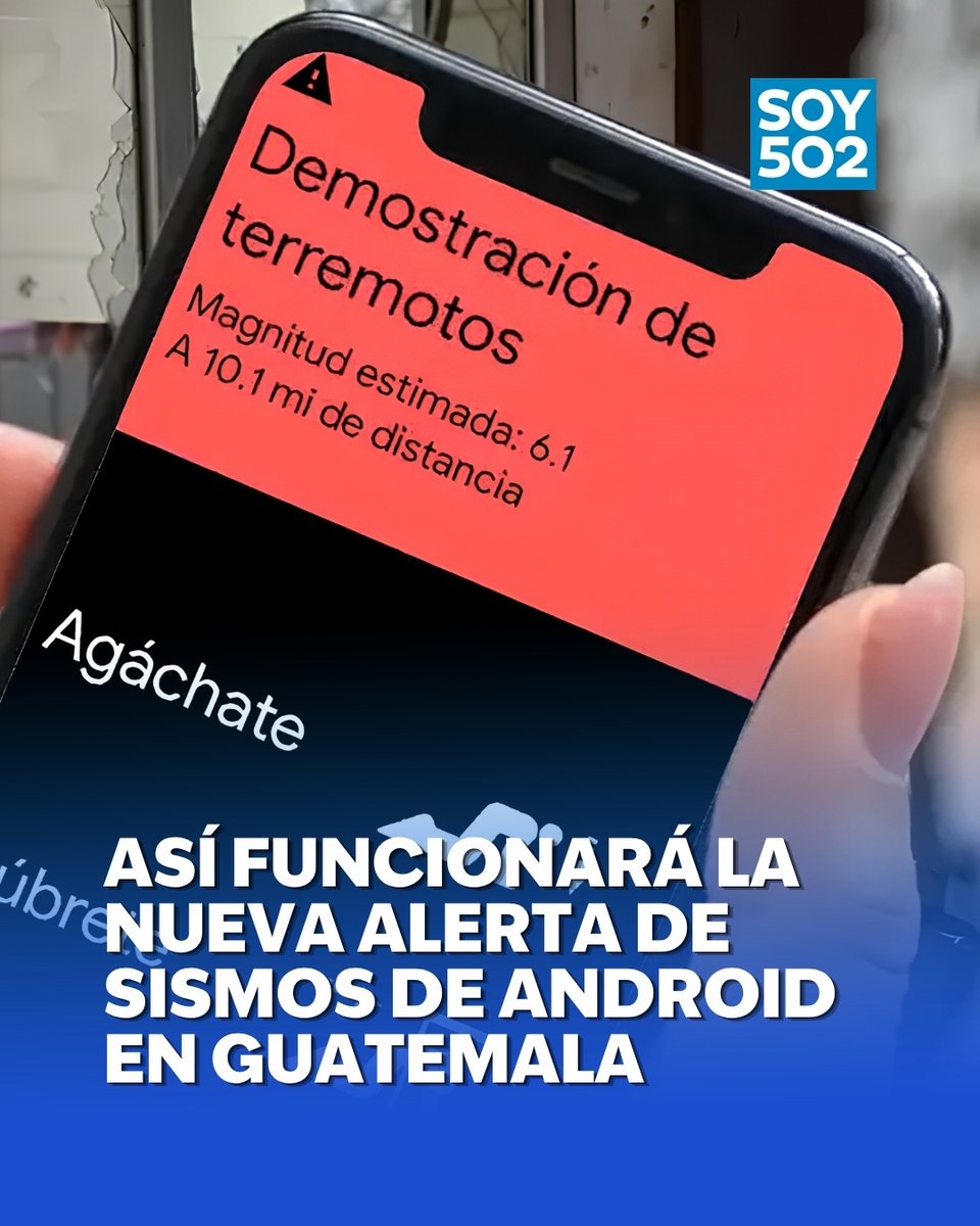 "Alerta de sismos": la nueva herramienta que llega a tu celular