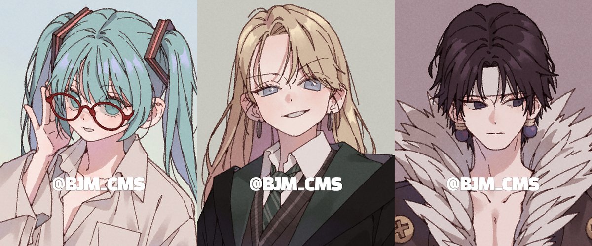 BJM_CMS's tweet photo. #커미션 #commission #RT 🫶
일정 작업량 달성시 RT 추첨 1페어 작업해드립니다

1인 흉상 타입과 2인 페어 반신 타입 준비했어요
관심 있으신 분들께서는 링크 확인 부탁드리겠습니다!

감사합니다💖

https://t.co/DgF5aJxbbi https://t.co/ezZSAHeeK0