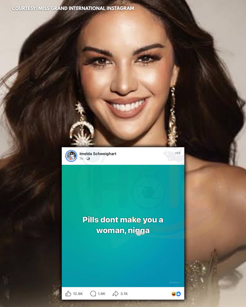 holaphofficial's tweet photo. Imelda Schweighart: Pills don’t make you a woman, Nígğa. https://t.co/zTpIS8uMkv