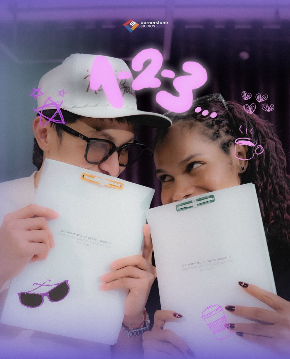 CSstudiosph's tweet photo. 123… pagpapanggap pa rin ba o totohanan na? 👀💗

Ready na ba kayo sa panibagong kilig, panibagong tawa, at panibagong plot twist? 

#123BoyfriendNiMarieS2 https://t.co/B21XhR1WcK