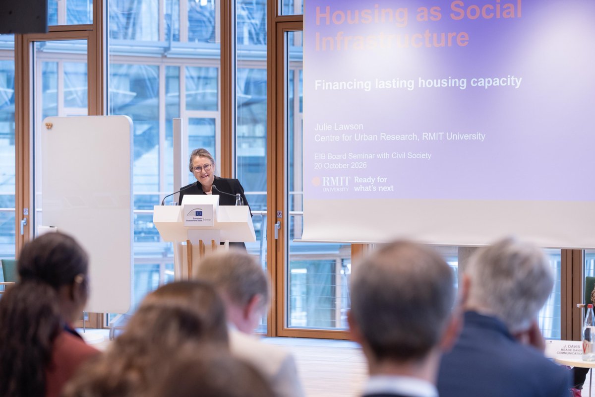 EIB's tweet photo. At the 2026 Civil Society Seminar, we are listening.

Bringing civil society representatives together with our board members and Management Committee to exchange views on our work, from transparency to climate action and social inclusion. https://t.co/oXxGRPVVSf