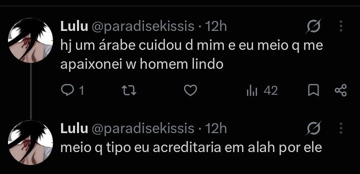HuitiziloSol's tweet photo. @paradisekissis @LilithFemcel >atenção de macho
>eu acreditaria em allah por ele
Bro,só cale a boca https://t.co/NZmhajp3IF