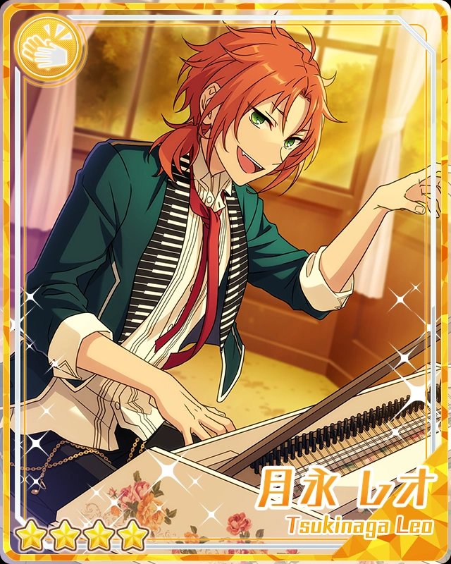 LeoIn_My_Heart's tweet photo. leo's a genius who can canonically play all sorts of musical instruments, even ones he's never played before so I wish we had more cards of him *playing*. Like. Leo and music is an inseparable combination so it's a shame that there's just 3 cards of him playing music so far https://t.co/dOoSBGrSM8