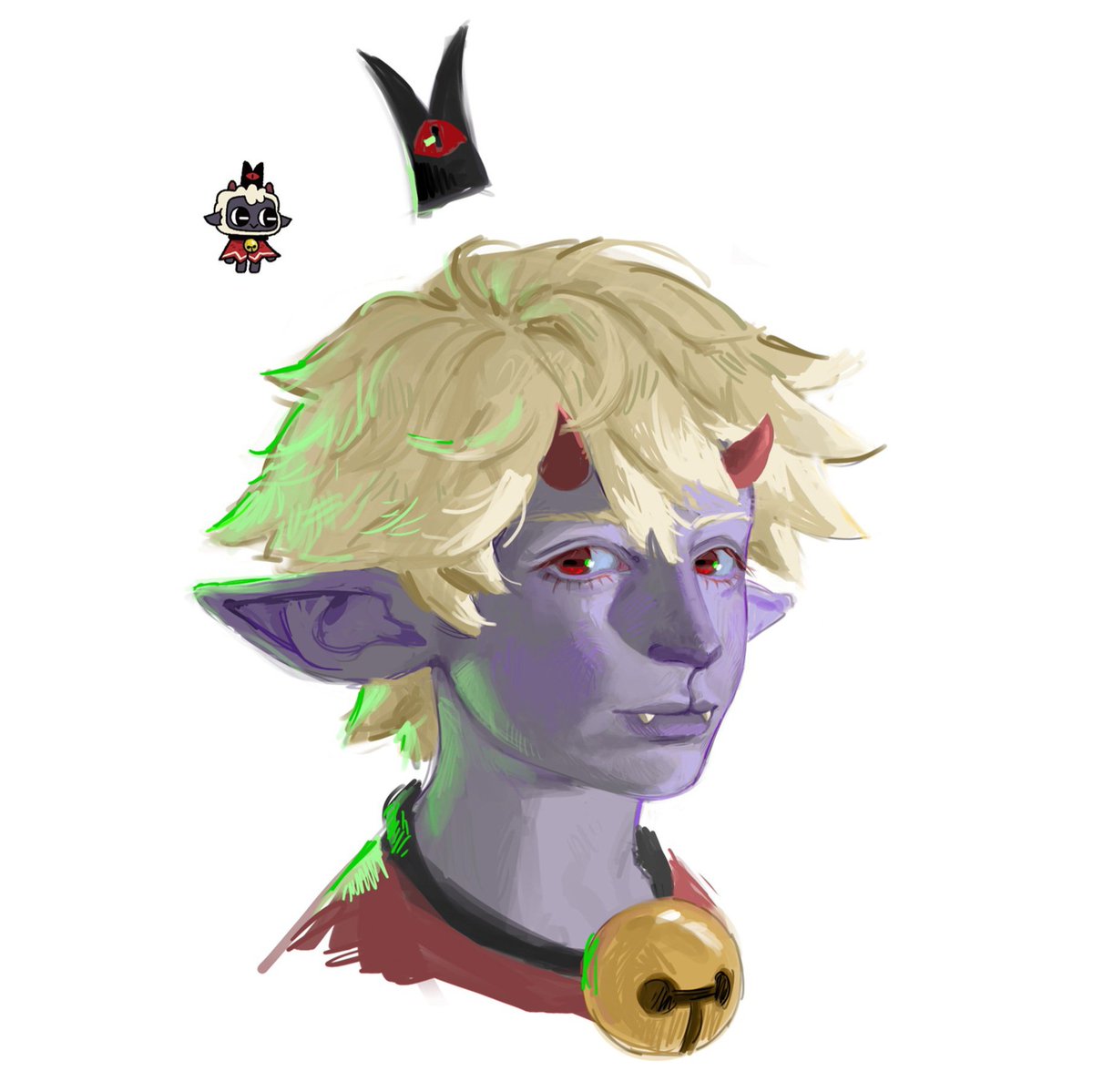 lyureth's tweet photo. #CultoftheLamb #fanart https://t.co/a15IixjusK