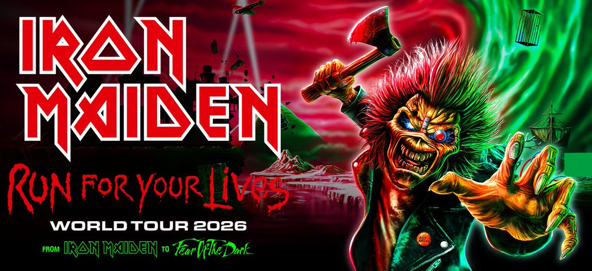 Calacap1's tweet photo. Vamos cerrando los libros de mi vida...
#IronMaiden 
#RunForYourLivesWorldTour
#BuenosAires https://t.co/9FvnowItoI