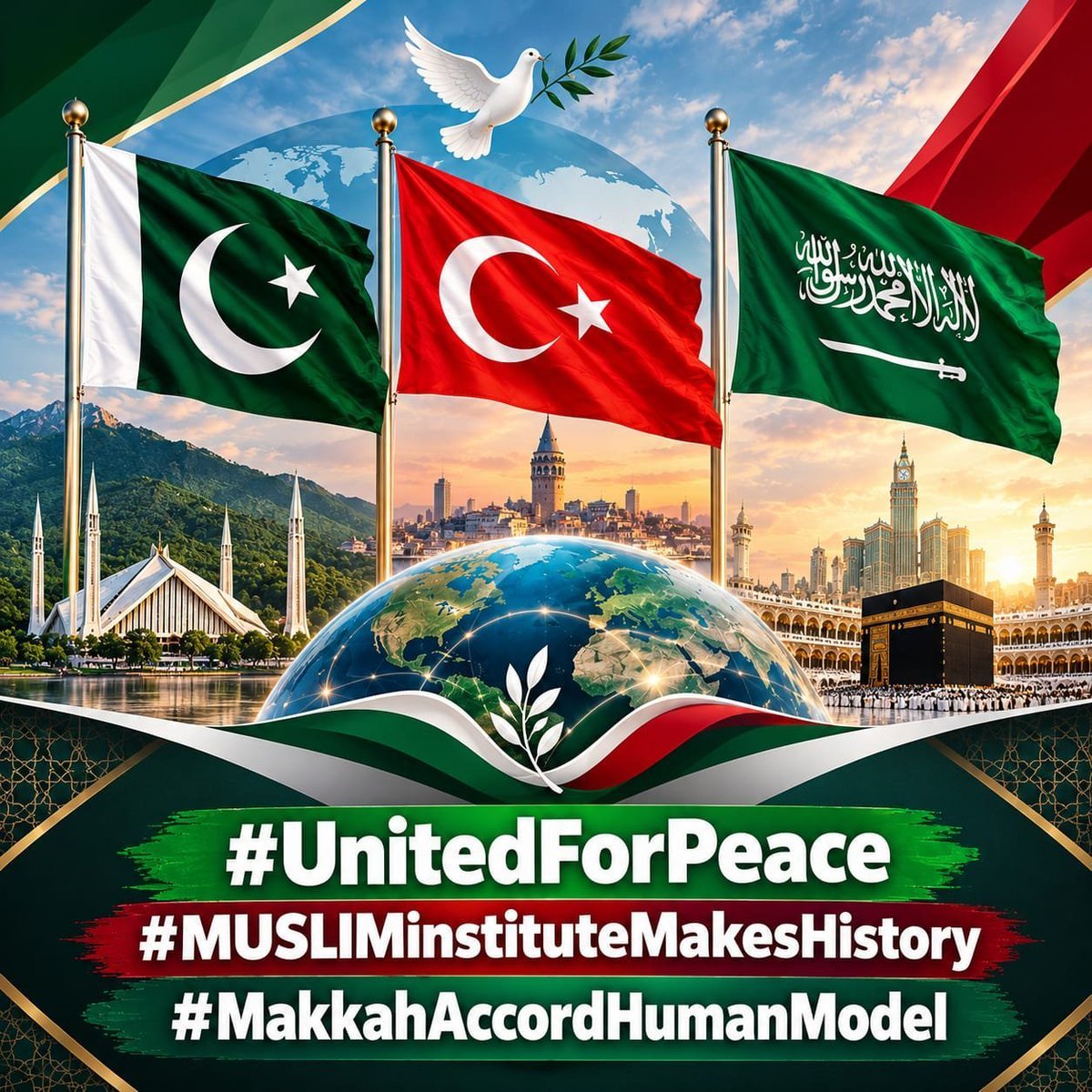 RahmatNiazi572's tweet photo. معاہدے کے تحت سعودی عرب کے مالی وسائل، ترکیہ کی صنعتی صلاحیت اور پاکستان کی افرادی قوت مل کر صنعت، توانائی اور ٹیکنالوجی کے شعبوں میں نئے مواقع پیدا کر سکتے ہیں۔ یہ ممکنہ فوائد ہیں، 🇵🇰🇸🇦🇹🇷

#UnitedForPeace

#MUSLIMInstituteMakesHistory

#MakkahAccordHumanModel https://t.co/Gr2nYkfdpb