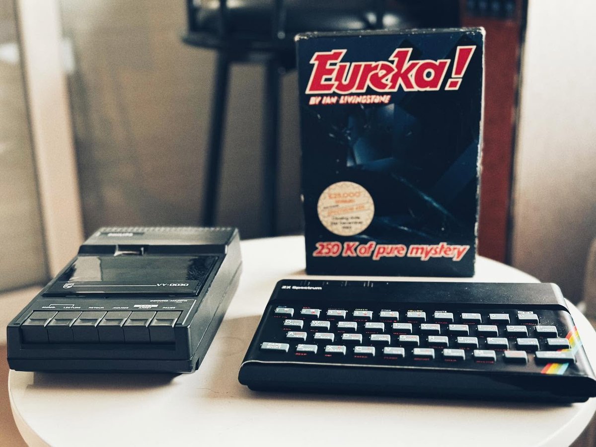 turk182es's tweet photo. La grande époque des jeux d'aventure !
Bonne journée les amis !
#Retroblog #Retro #Retrogaming #Retrogames #retrogamers #RetroComputer #Oldies #Vintage #8Bits #Jeuxvideo #Videogames #Spectrum #Eureka https://t.co/bkveiGV7dn