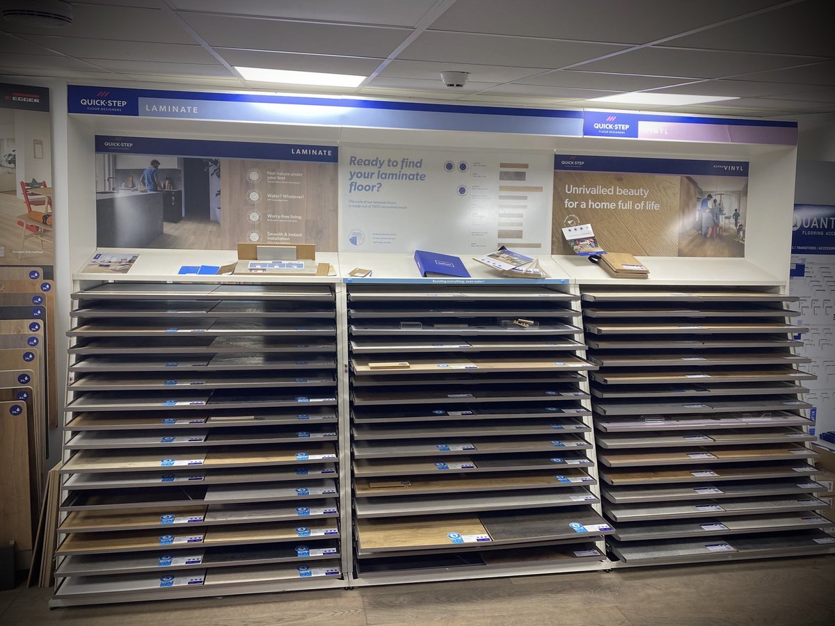 flooringpennine's tweet photo. 🚨QUICK-STEP STOCK AND SAMPLES READY WHEN YOU ARE!
🙌 We’ve got a huge range of @QuickStepFloor #Laminate, #Vinyl and #Accessories ready for #NextDayDelivery across the UK!
👉 CONTACT US FOR YOUR SAMPLE AND ORDERS
📞 01706 627255
@flooringpennine https://t.co/rqLo5agt4s