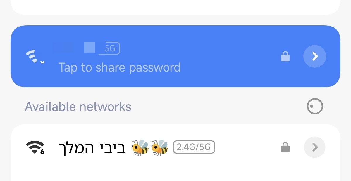 PrettySharpShot's tweet photo. עדכנתי את הוייפי בבנין, אל תשאלו מה הולך בווטסאפ של הדיירים https://t.co/X3GAXiJ0x5