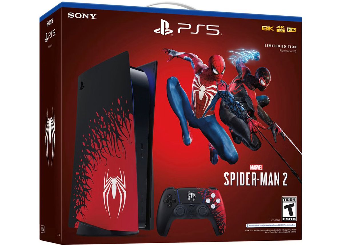 UnboxMain's tweet photo. 🍍 SpongeBob Xbox Series X vs 🕷️ Spider-Man 2 PS5

Which one are you picking? 👀👇 https://t.co/5ufEs5oqP7
