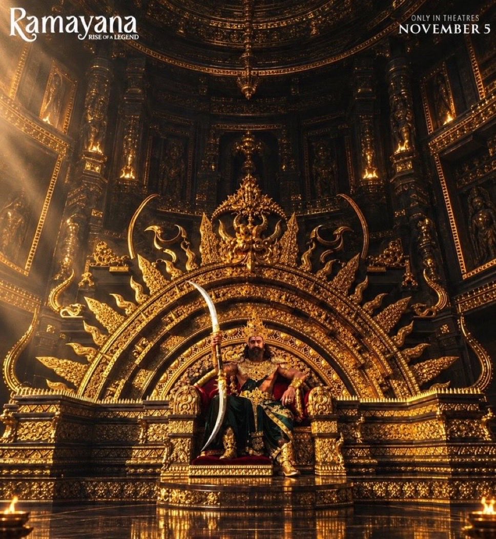 TheCineSnap's tweet photo. 🚨 NO ONE HAS SEEN #RAMAYANA YET!

All these “insider reports” are just engagement bait. 👀 The official international premiere is scheduled for October 27.

Until then, take every review with a HUGE grain of salt. 🔥🏹

THE REAL VERDICT COMES AFTER THE SCREENING. 🚩 https://t.co/ug4m6ThFhi
