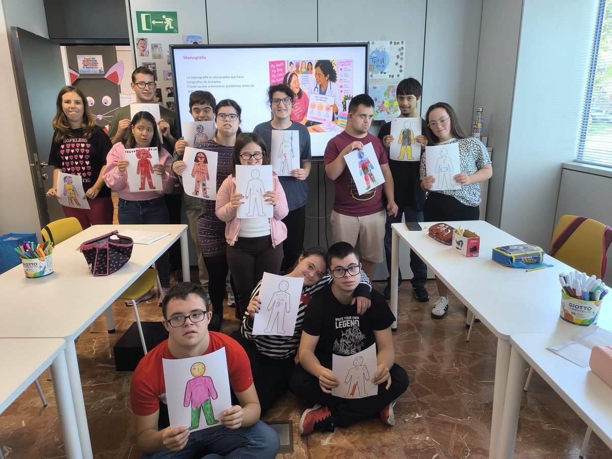 ASSIDOMURCIA's tweet photo. 💗Ayer, con motivo del Día Mundial del Cáncer de Mama, nuestros chicos del SEPAP quisieron recordarnos la importancia de cuidarse, revisarse y acompañarse.

#prevencion #salud #cancerdemama #accesibilidad https://t.co/fM0Q4teBGv