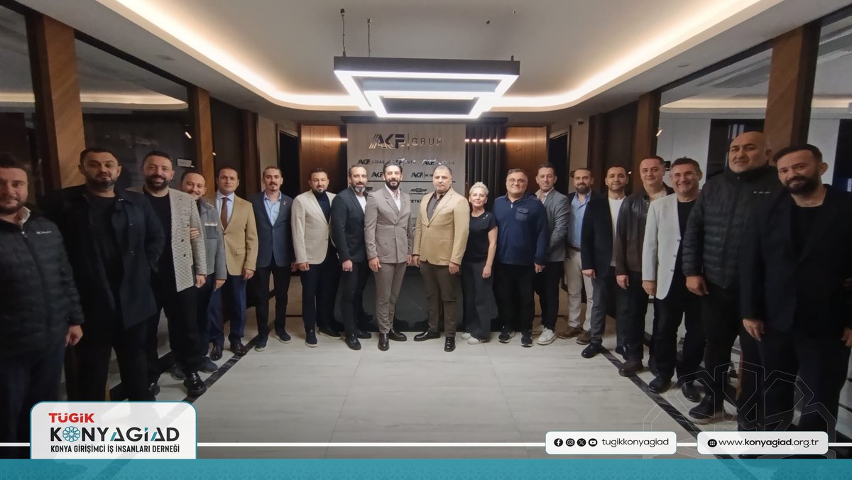 tugikkonyagiad's tweet photo. Tügik Konya Girişimci İş İnsanları Derneği 19 Ekim 2026 Tarihli Yönetim Kurulu Toplantısı, Yönetim Kurulu Başkanımız Sn. Gülvezir Korkmaz Başkanlığında, Yönetim Kurulu Üyemiz Sn. Erol Mahmut Uslu' un İşyerinde (AKF Grup - Cadillac Yetkili Bayii) Gerçekleştirildi. https://t.co/UseNbUjTGF