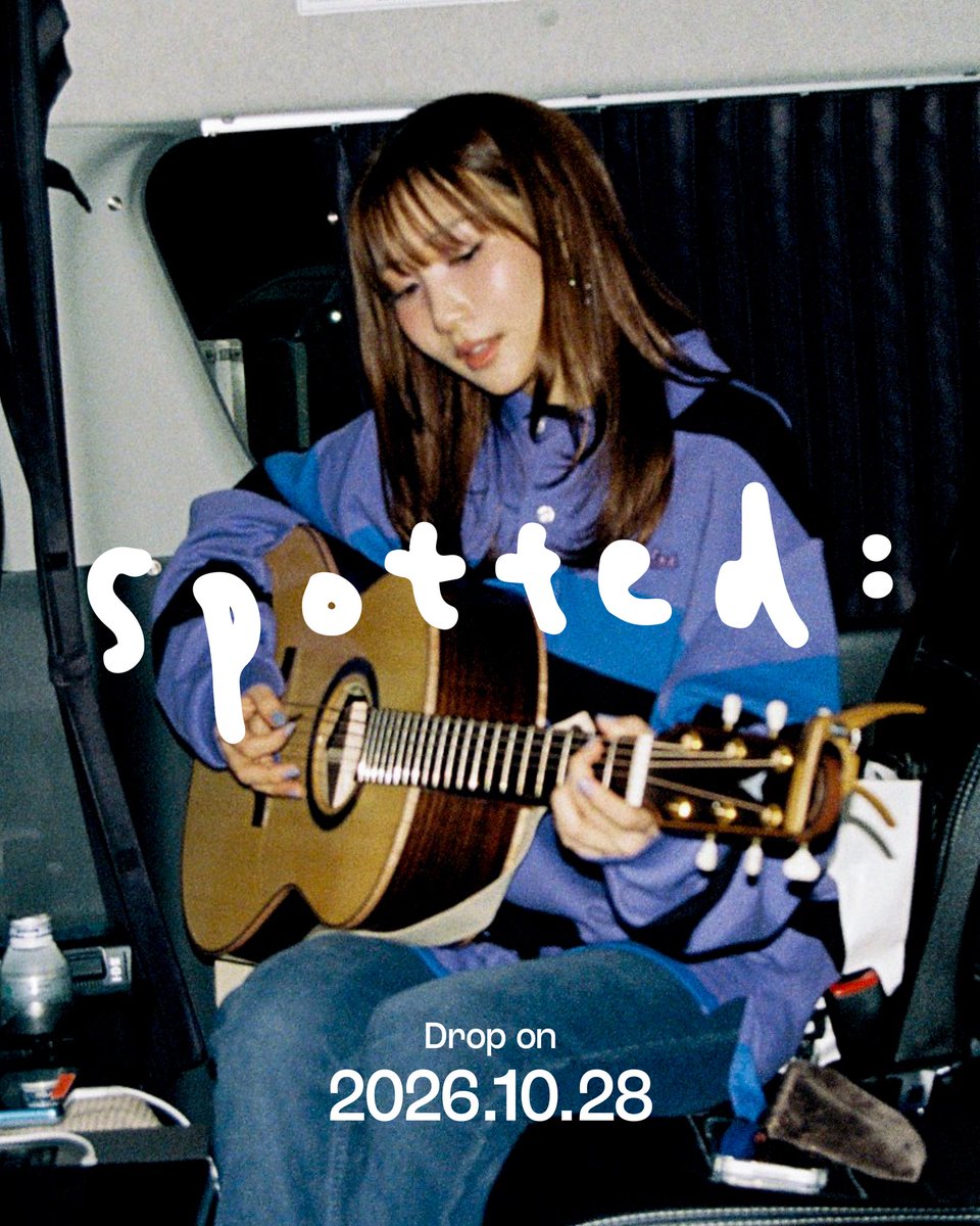 spotted__now's tweet photo. 今日も、街のどこかで。
あなたは、目撃する。

新たな音楽プロジェクト
「Spotted:」 始動。

001 ikura(YOASOBI) 
📍札幌/創成川公園 10.28 公開

#Spotted https://t.co/sDhSnweaPI