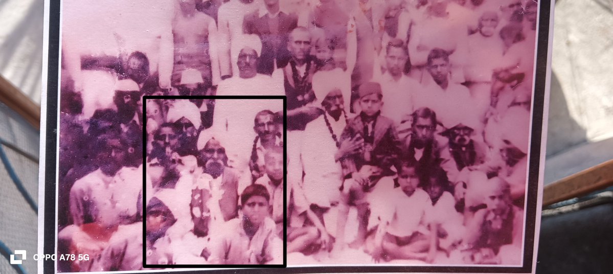 Kalal546's tweet photo. My Great Grandfather Choudary Rajaram Ji, the one who sit In white pagri and Mustache. This photo was clicked In 1940. https://t.co/Z8tsQ6lSCH