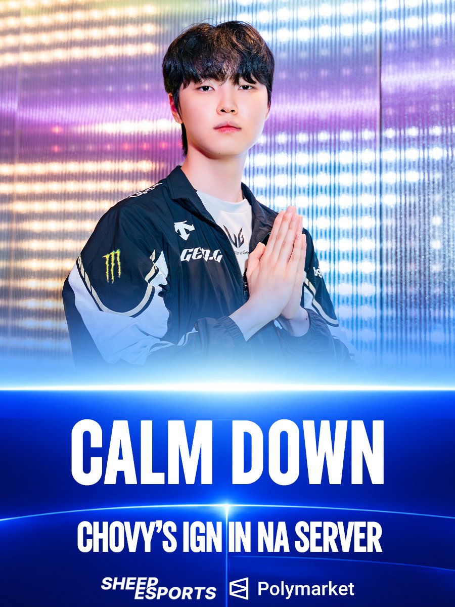 Sheep_Esports's tweet photo. GEN Chovy 🇰🇷 starts his NA SoloQ climb under the nickname "calm down #can"!

He currently holds a 100% win rate in Diamond 2 with a 9-0 record!

via TrackDiff https://t.co/Epo1vVc2M8