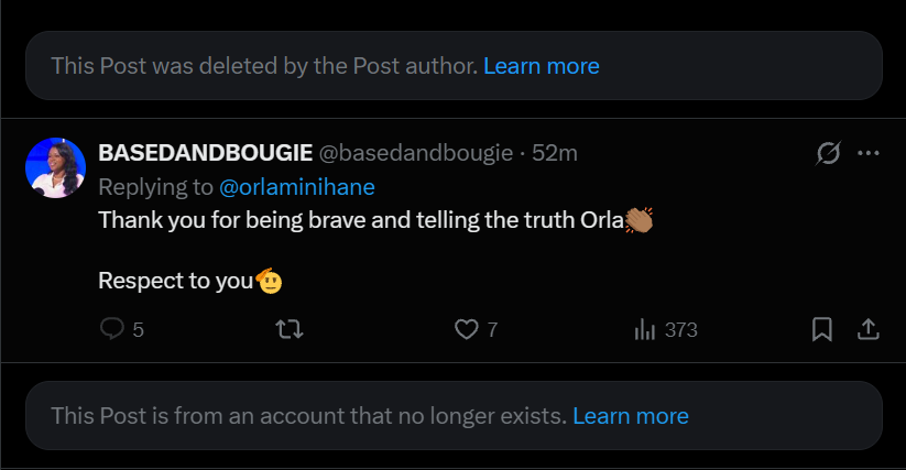 AnthNFS's tweet photo. Yikes. @orlaminihane is on the booze again. Deleted her own account yet again.

Bet she blames the dog this time. https://t.co/a3y692G1TE