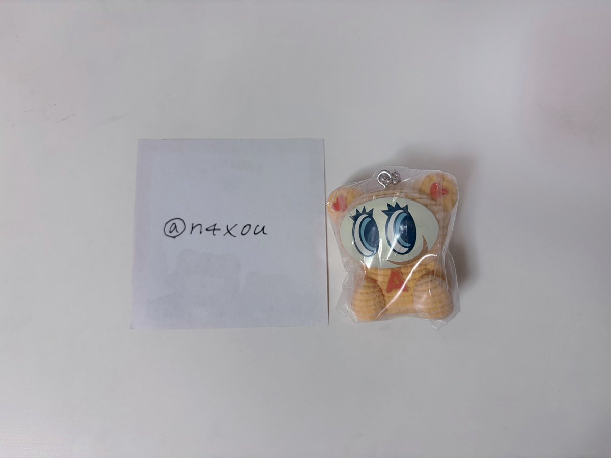 n4xou's tweet photo. ナルミヤキャラクターズ あみぐるみフロッキー ガチャガチャ 交換

【譲】ナカムラくん(オレンジ)
【求】ベリエちゃん、ベリエちゃん(紫)、ブルーベリエちゃん

都内手渡し またはメルカリ、Yahooフリマなどの匿名配送希望
お気軽にお声掛け下さい。 https://t.co/54Jnnj7aIF