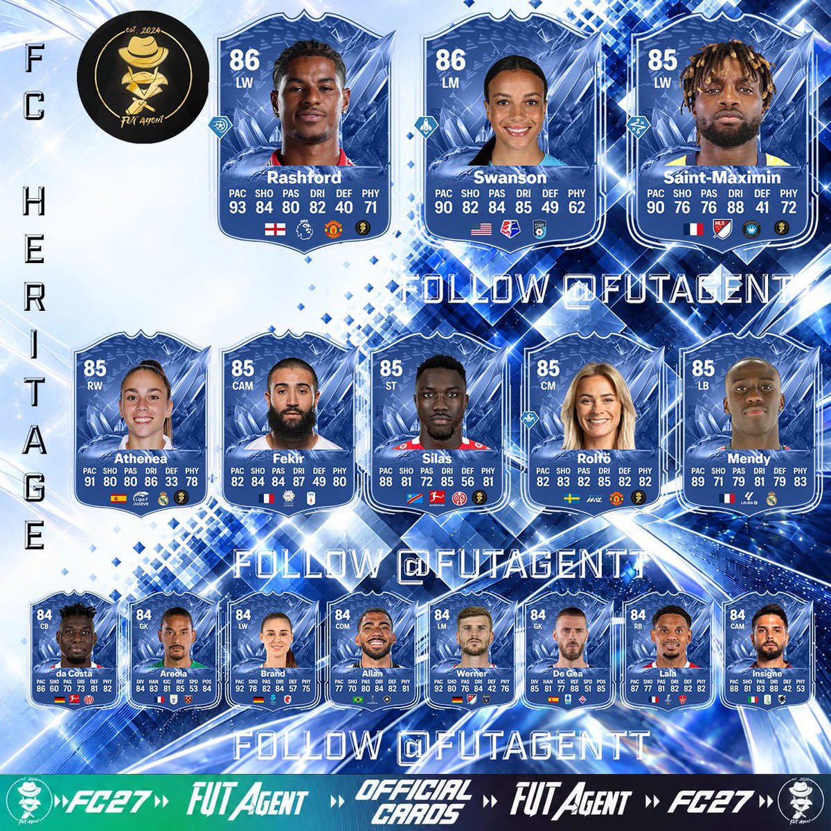 futagentt's tweet photo. 🚨💣 EXCLUSIVE: FC HERITAGE SEASON PASS CARDS

Good or mid? https://t.co/FGuZ2HhKS1