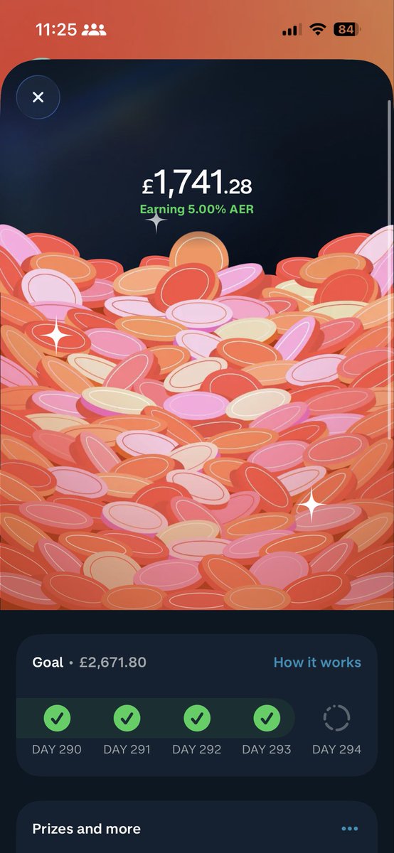 MadogsWales's tweet photo. Started with 4p. Now I’ve got £1,741.28 put aside for Christmas. 🎄

@monzo’s 4p challenge has somehow made saving money feel like a game.

Anyone else taking a pot of cartoon coins far too seriously? 😂

Woukd auggest this to anyone starting out Jan 2028 https://t.co/1yecRfBCsP