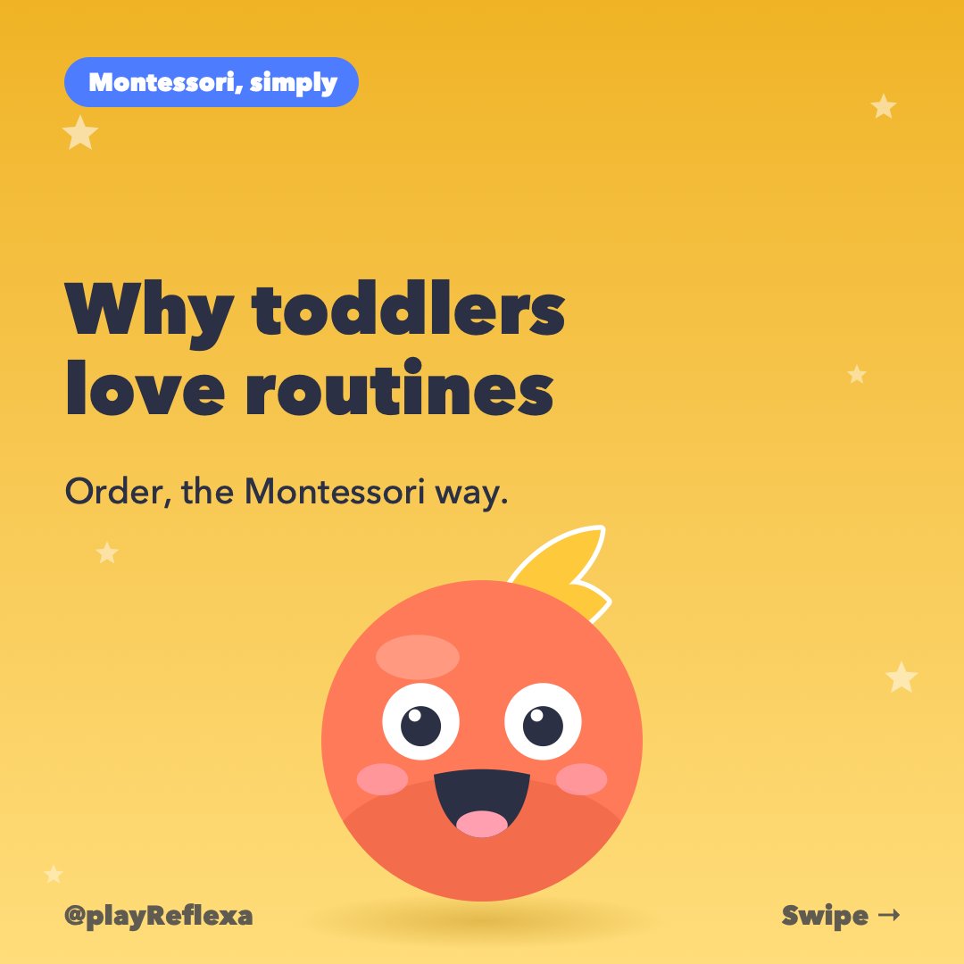 playReflexa's tweet photo. Why toddlers cry about the wrong cup: Montessori’s sensitive period for order. Reflexa keeps the same shape every game: one voice, one rule, one move. #Reflexa #Montessori https://t.co/P5cPgBm8K5