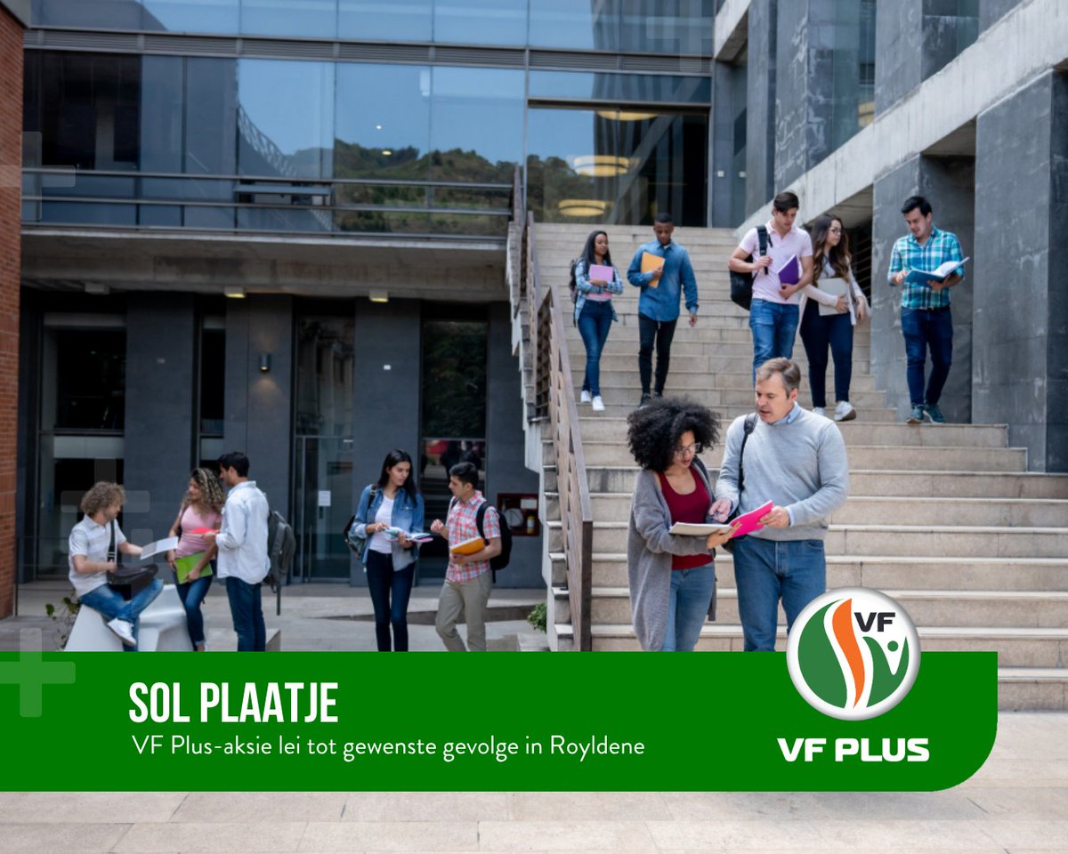 VFPlus's tweet photo. ŉ Aansoek om woonhuise in Royldene in studentebehuising te omskep, is gister teruggetrek. Dit volg nadat die VF Plus die moontlike gevolge daarvan onder inwoners se aandag gebring het. 

Die VF Plus wil  beklemtoon dat studente wel huisvesting benodig, maar dat nie elke woonhuis vir dié doel geskik is nie.

_______________
Lees die volledige verklaring hier: 
https://t.co/ZvZ8LoYpgR