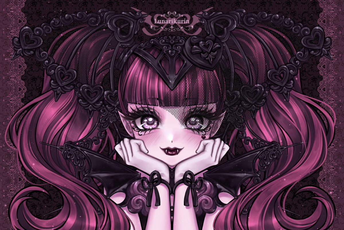 Lunarikurin's tweet photo. Draculaura 🩷🦇#MonsterHigh https://t.co/8cPJI5Pn0U