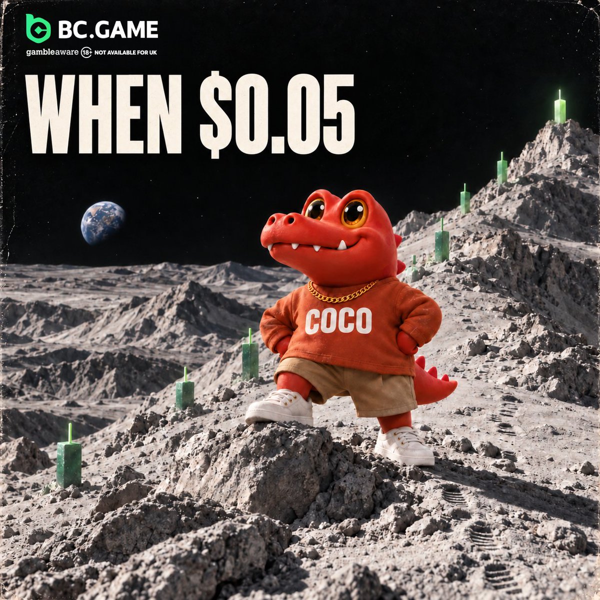 BCEngineX's tweet photo. Coco’s already on the moon. Just waiting for $BC to catch up.

When $0.05? 🌕 https://t.co/I1aa8Y00tG
