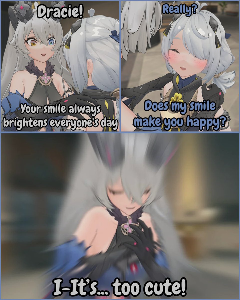 Pixelbro14's tweet photo. Dracaene surely has the best smiles 
#ZenlessZoneZero #zzzero https://t.co/lVk9BTDwPI