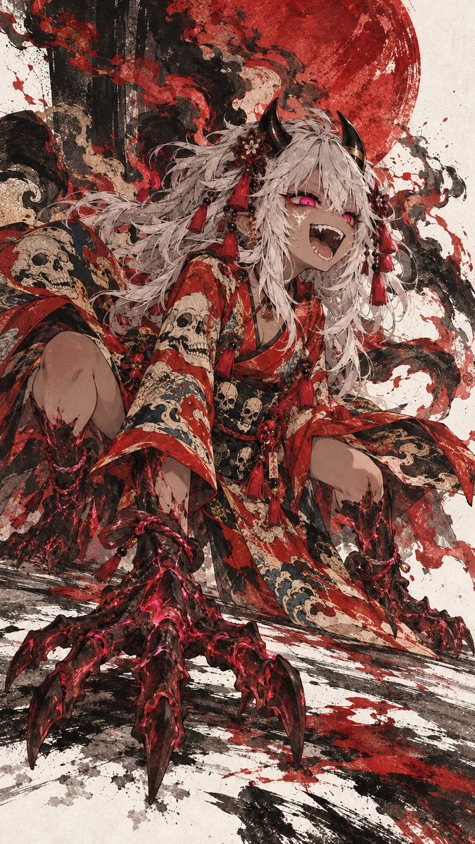 ___banbi___'s tweet photo. 狂魕
#AIイラスト
#AIart https://t.co/lyoXhpV3VJ