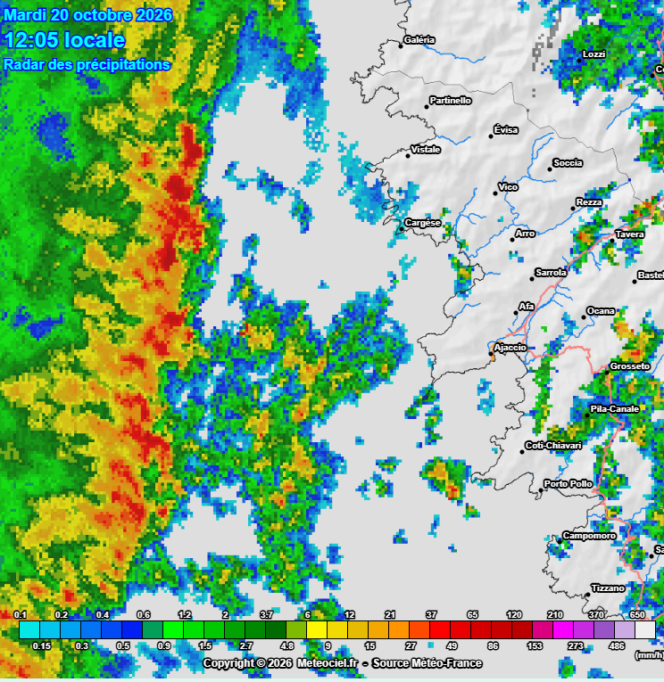 CaruluP's tweet photo. 🟠ALERTE ORANGE
🕓20/10/2026 12h00
📍Corse

Ça tomber fort ! 
#pluies #innondation #orages #corse https://t.co/5i85W73vtg