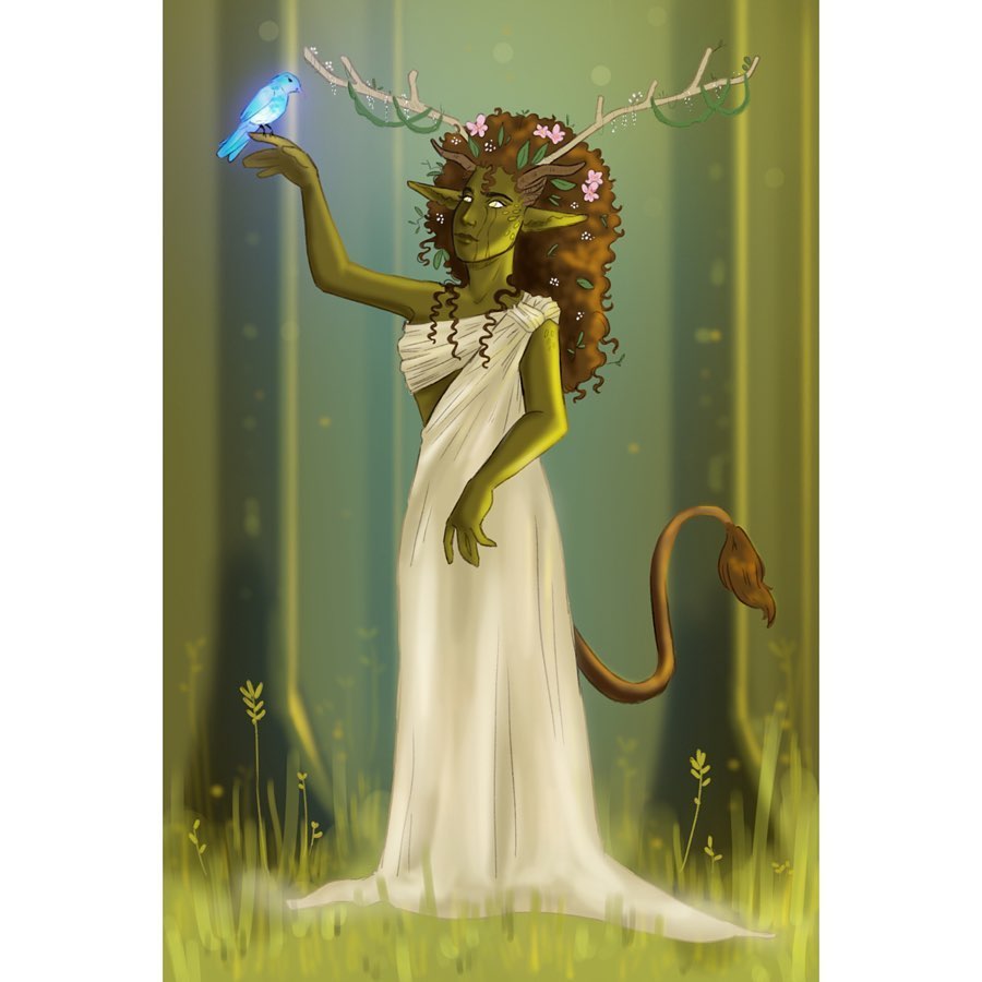 emilycartar08's tweet photo. Flowers in her hair and a whole forest to call home

#fantasyart #forestgoddess #natureart #digitalart #characterdesign #enchantedforest #fairytaleart #magicalart #ocart #fantasyillustration #myart https://t.co/GEgPk5xJar