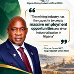 Photo by Nigeria Mining Cadastre Office (@MiningCadNG)