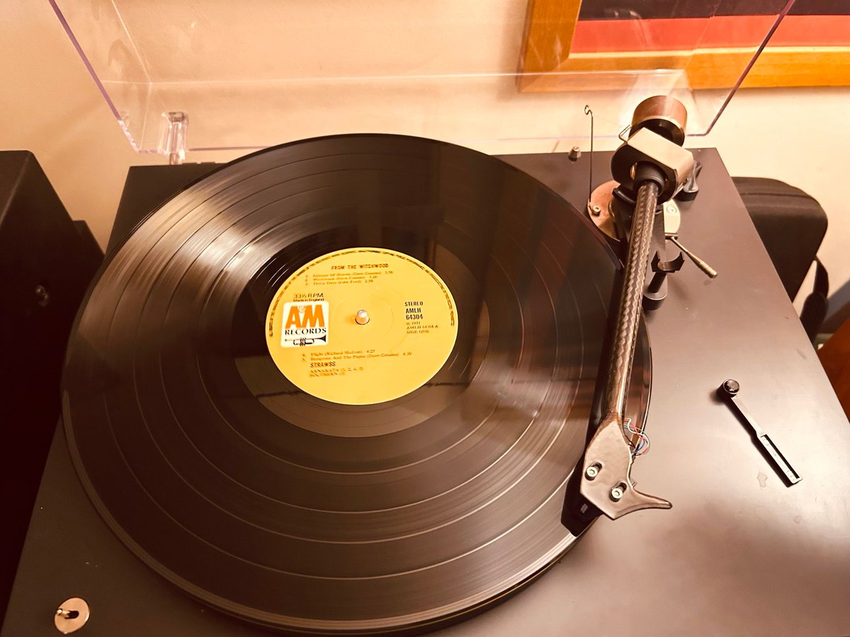 RevivalRecords's tweet photo. Just cleaned this and giving it a spin. There’s a lot to like on this record, folk, certainly, with definite prog leanings. Hard not to be with Rick Wakeman in your band I guess. A slow starter but comes to life midway through side 1. 
#vinyl #Stawbs #VinylCommunity #NowPlaying https://t.co/11Gc9zkYlo