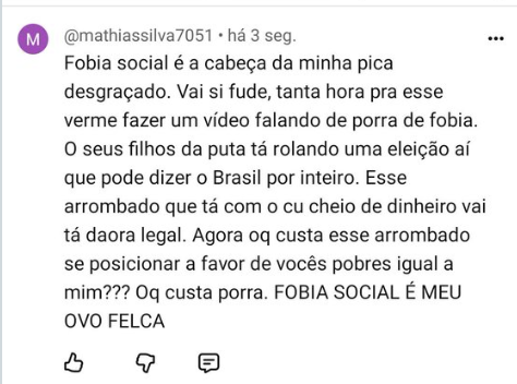 mendlowicz's tweet photo. Esquerda é amor 🤡 https://t.co/4BmKX8lkQa