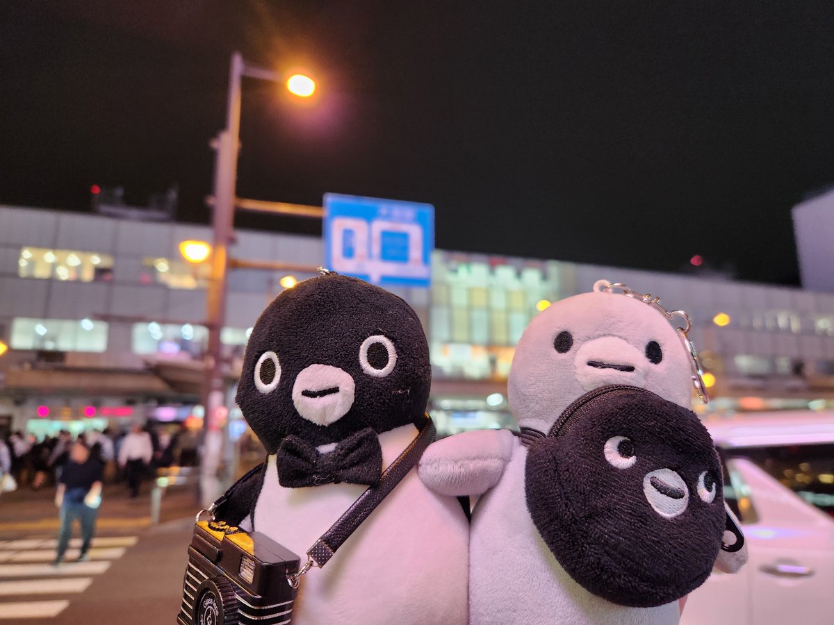 hiroshiwaon's tweet photo. 大宮高島屋での買い物後に、大宮駅のレールヤードでお買い物
鉄道グッツを見るとテンションが上がります。
大宮のレールヤードで、お買い物を楽しむSuicaのペンギン達でした。
#Suicaのペンギン #ぬい撮り https://t.co/MwZI058zor