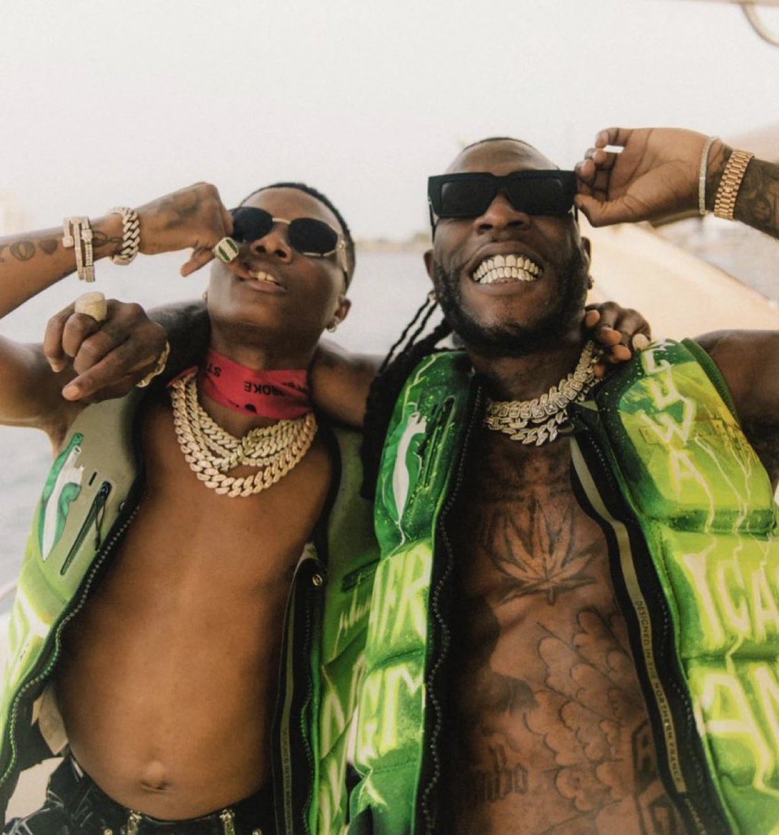 TopNotch_PR's tweet photo. AFRICAN ACTS TO RECORD OVER 2 BILLION STREAMS ON SPOTIFY IN 2026 

WIZKID 
BURNA BOY 🆕 https://t.co/phhQIajFoM