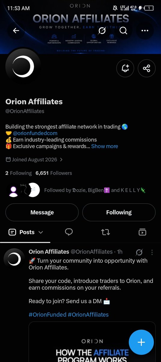 Gentle_wizzy1's tweet photo. @BenedictUb6756 @OrionAffiliates @Orionfundedcom All done boss, haven't been lucky to win any giveaway 

Hope I gets picked https://t.co/ozqN8Gh7re