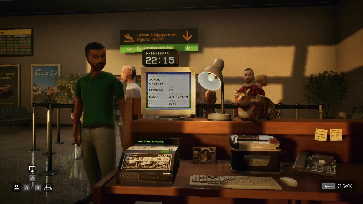 NightPlaneGame's tweet photo. @CamillaPanda We're a tiny team of 3 indie devs from New Zealand, making a horror job sim with whatever resources we have! We even use our own faces as references for some of the NPCs aha (so absolutly no AI)!

Demo available: https://t.co/rzmmrCndIa https://t.co/InRQbT0H9a