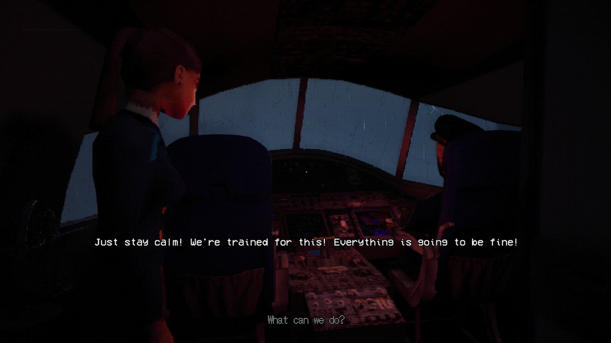 NightPlaneGame's tweet photo. @CamillaPanda We're a tiny team of 3 indie devs from New Zealand, making a horror job sim with whatever resources we have! We even use our own faces as references for some of the NPCs aha (so absolutly no AI)!

Demo available: https://t.co/rzmmrCndIa https://t.co/InRQbT0H9a