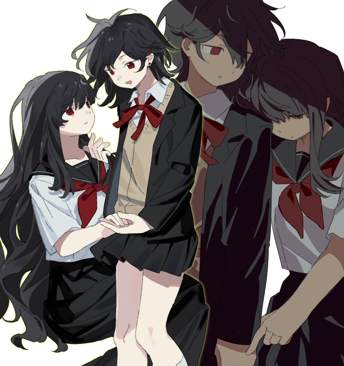 K0118x's tweet photo. 女体化 https://t.co/lW9TrIojHz