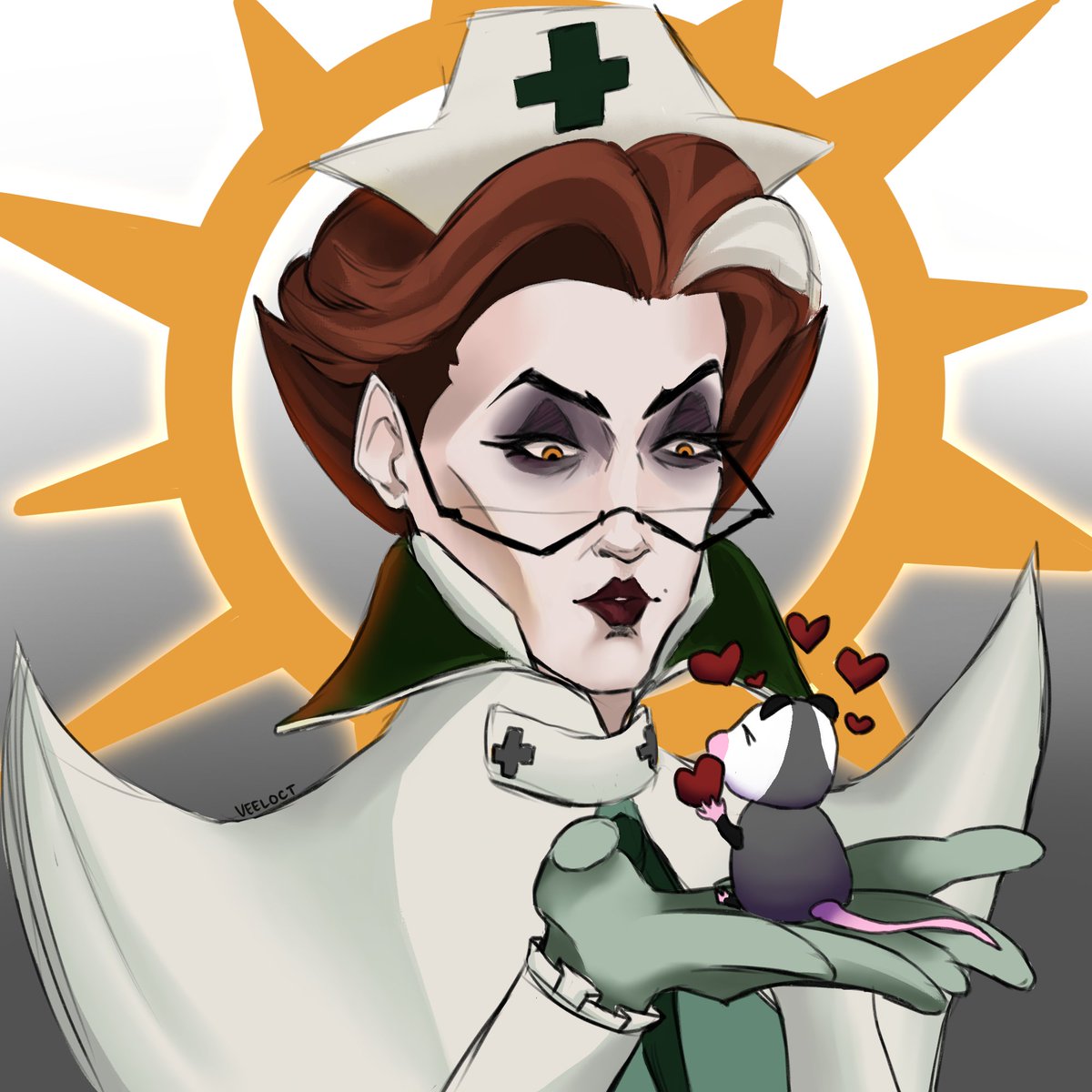 VeeloCT's tweet photo. Nurse Harrow and my lil possum! I can't wait for her to be released ✧｡٩(ˊᗜˋ )و✧*｡

#WelcomeHarrow #deadlock https://t.co/C3IdvD6G4Y