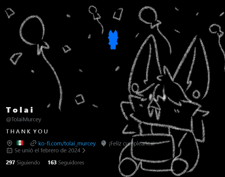 TolaiMurcey's tweet photo. Bueno, es hoy. No hay globitos pero siempre uno puede dibujarlos, ya 21 años... pero bueno feliz cumpleaños a mi! https://t.co/0bVXBl2Hc9