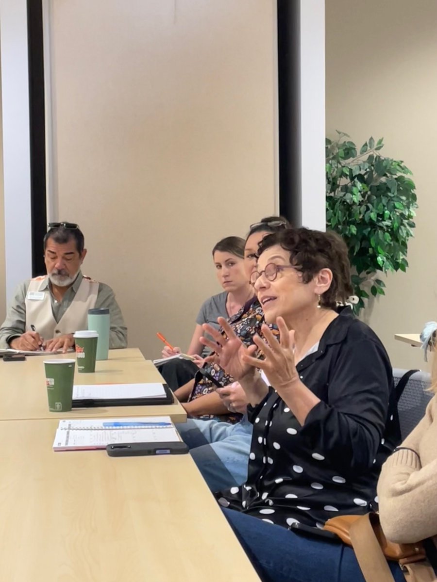UTHumanitiesCtr's tweet photo. We love working with groups that support the arts and humanities in our community! We were pleased to have the Arts &amp; Culture Alliance meet in the Denbo Center last week. https://t.co/5Z99MHeOHh
