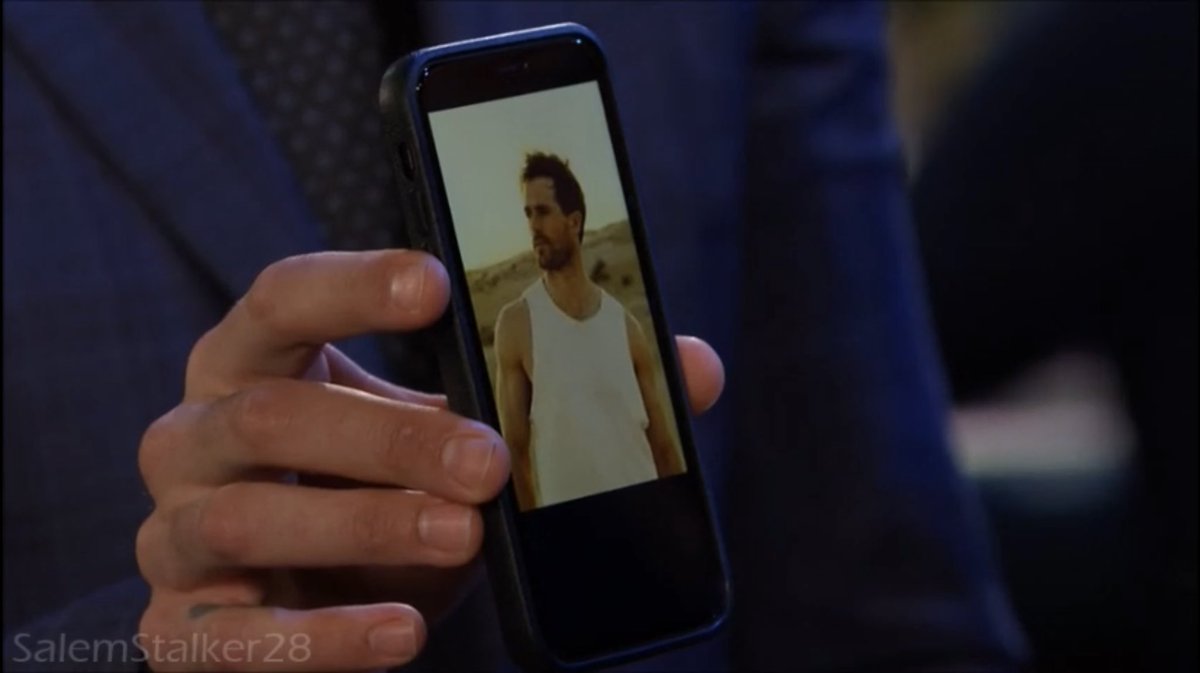DaysFan28's tweet photo. “Does he look familiar?” 

#DAYS #DOOL #Marlena #Dominic #Dante #Jarlena https://t.co/TJZGoHegOB