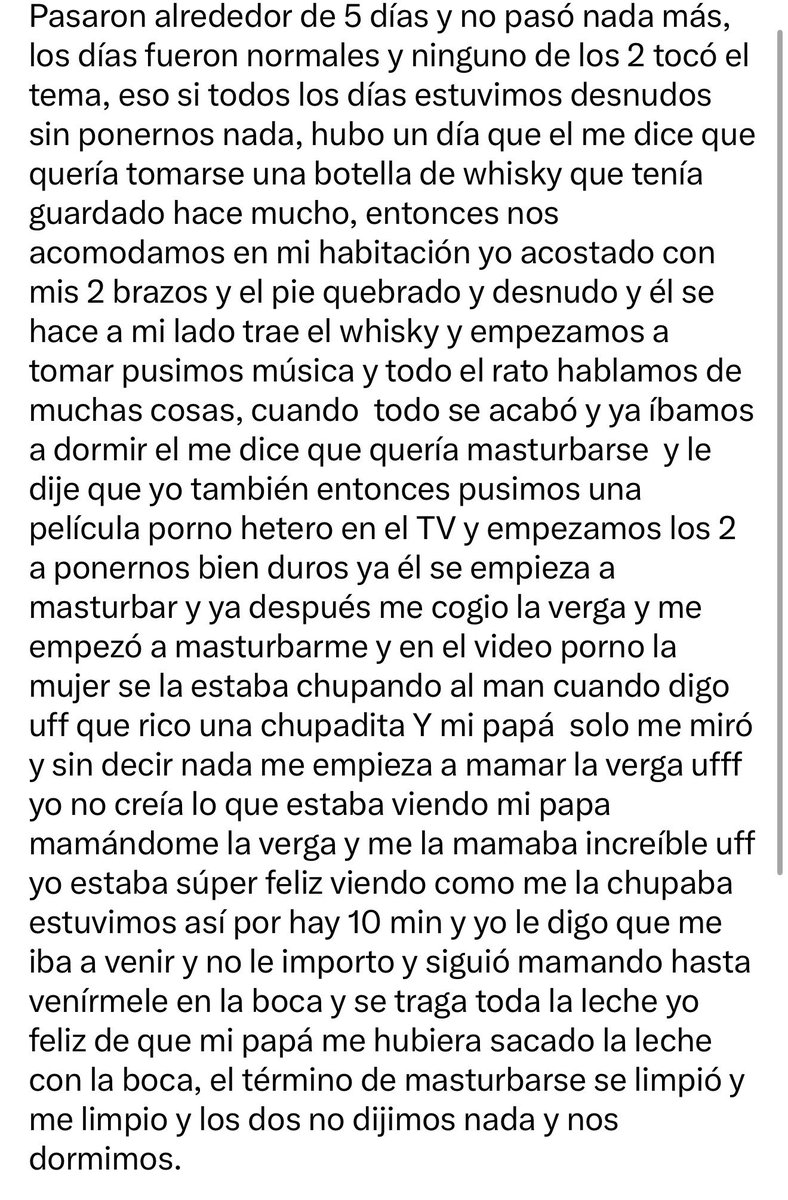 RelatosColomb's tweet photo. Confinamiento y deseo con su padre: El secreto de familia 😈

Envíen sus relatos al DM.

#relatoscolombia #relatosexuales #relatogay #heterocurioso https://t.co/uVR1gb69nt