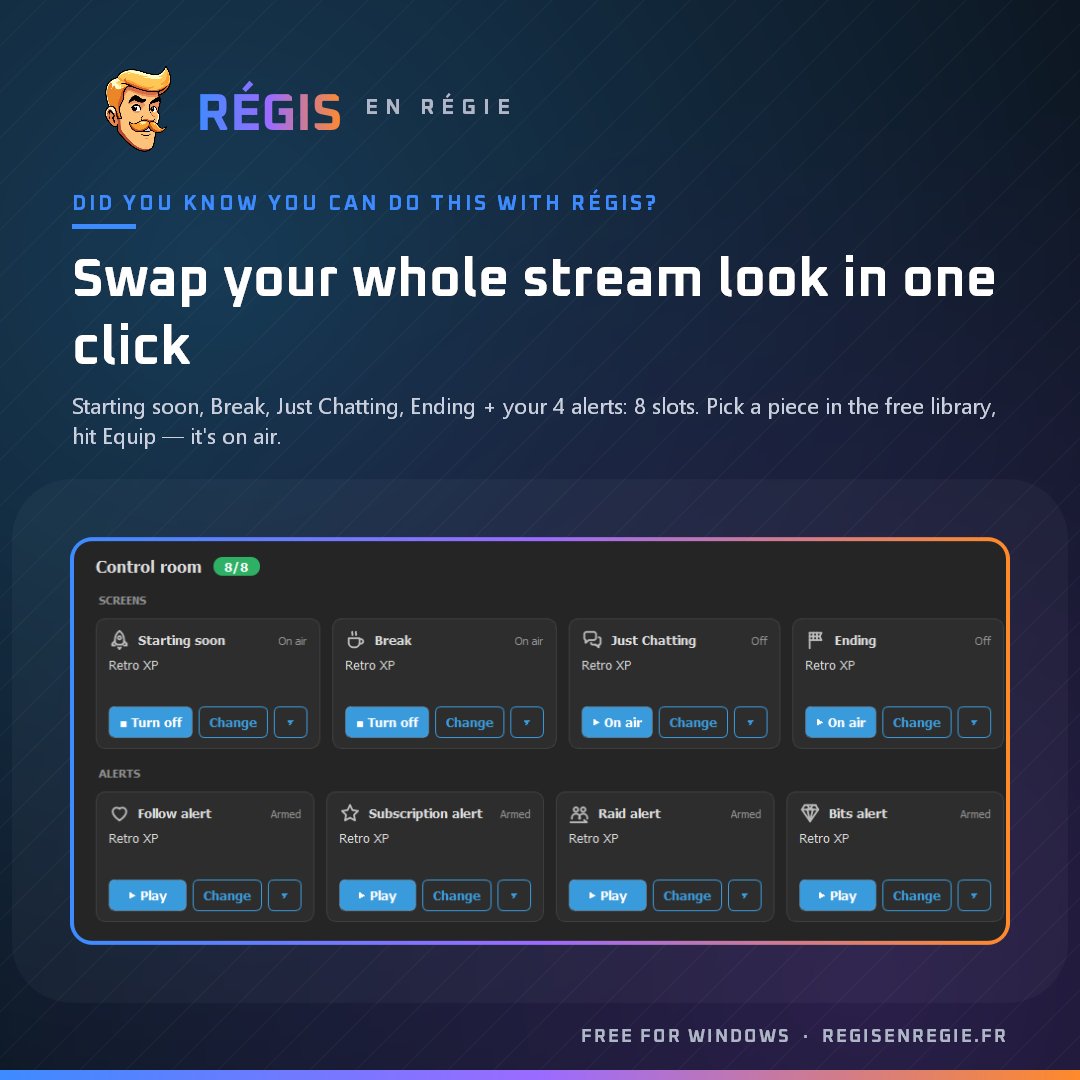 Pathephe's tweet photo. Tu sais qu'on peut faire ça avec Régis ? 👀
#regisenregie #twitch #twitchfr #streamer #streamerfr #alertestwitch #streamdeck #songrequest #logicielgratuit https://t.co/rdZI5ADC0B