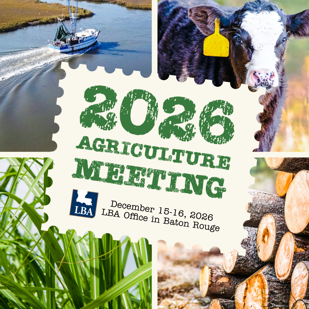 LABankers's tweet photo. Agriculture remains a vital part of Louisiana's economy. Join us for tours, networking and updates as we discuss issues affecting Louisiana agriculture and ag lending. Reserve Your spot at the Agriculture Meeting: https://t.co/jfd9CWi7l4
#AgLending #Agriculture #Banking https://t.co/4sRYDpnejS
