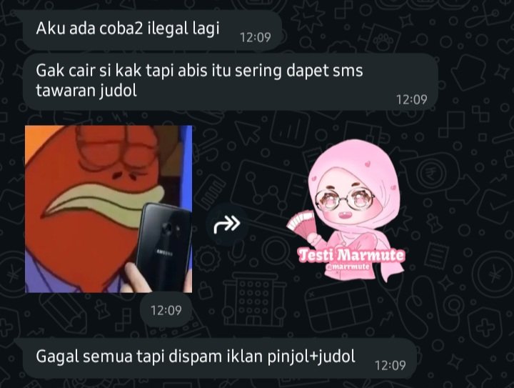 geomesys's tweet photo. Yang suka coba² sendiri terus kena spam / tiba² cair sendiri bunganya 70% dan kena doxing mending insap

jangan coba² mending kalau udah tau bakal telat bayar udah prepare cari jokpin sebelum jatuh tempo!!

Resikonya gabisa pengajuan kalau udah telat!

#pinjol 
#pinjaman https://t.co/KtReWQndTj