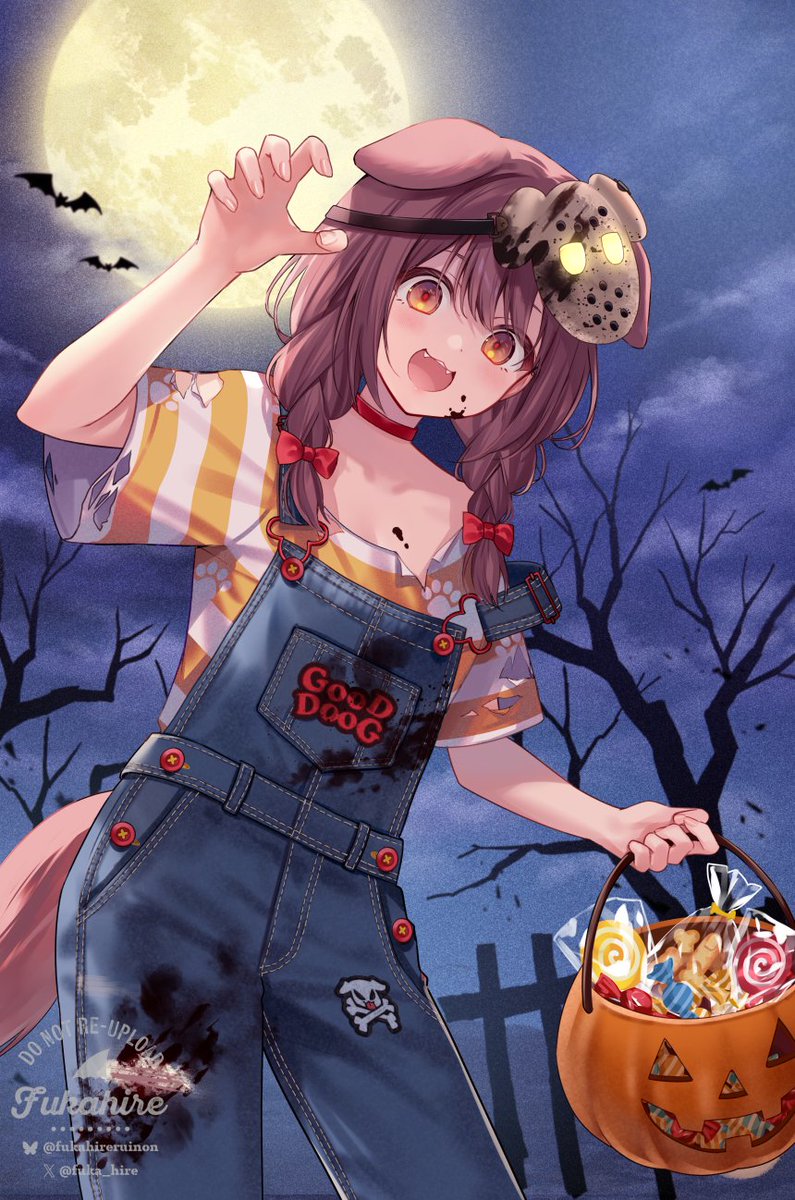 fuka_hire's tweet photo. ハロウィンころねちゃん🍬 https://t.co/qhoIjFrq6u